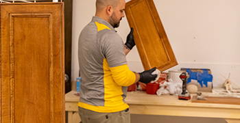 Cabinet refinishing and repainting by CertaPro Painters